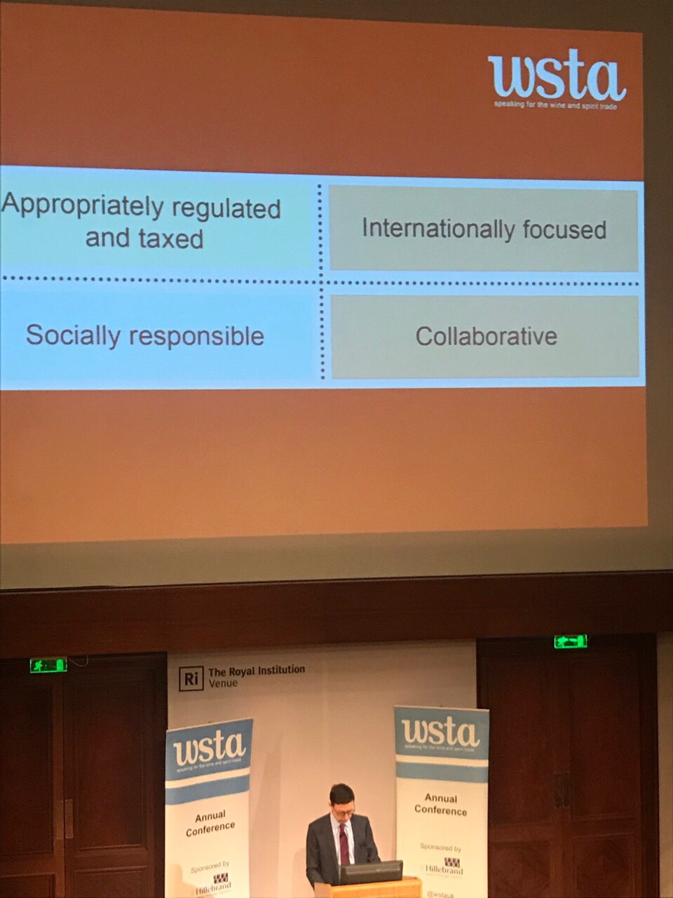 Mike Beale at WSTA London Mike Beale at WSTA London