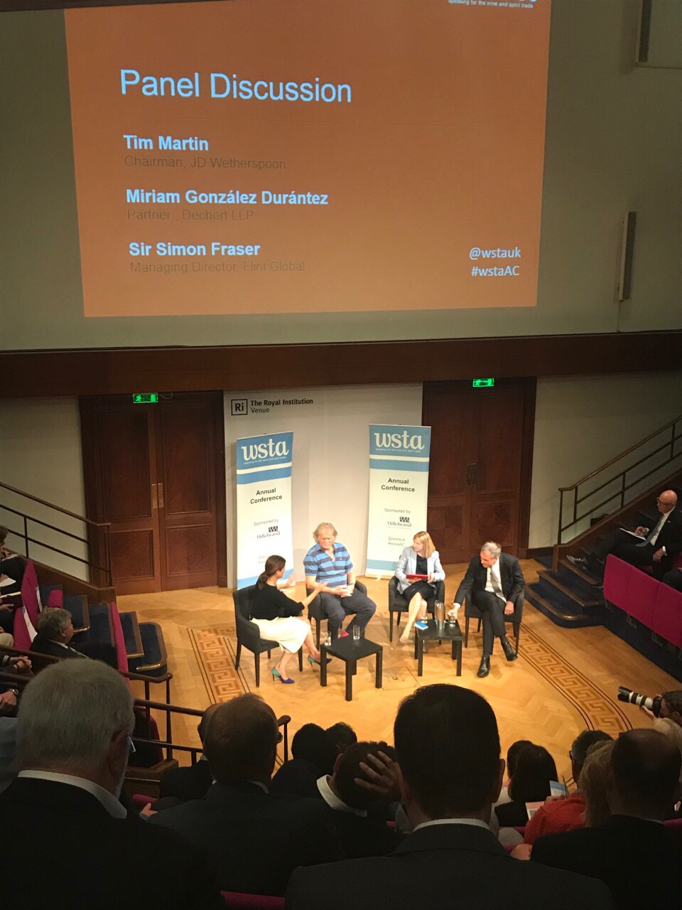 Panelists at the WSTA Panelists at the WSTA