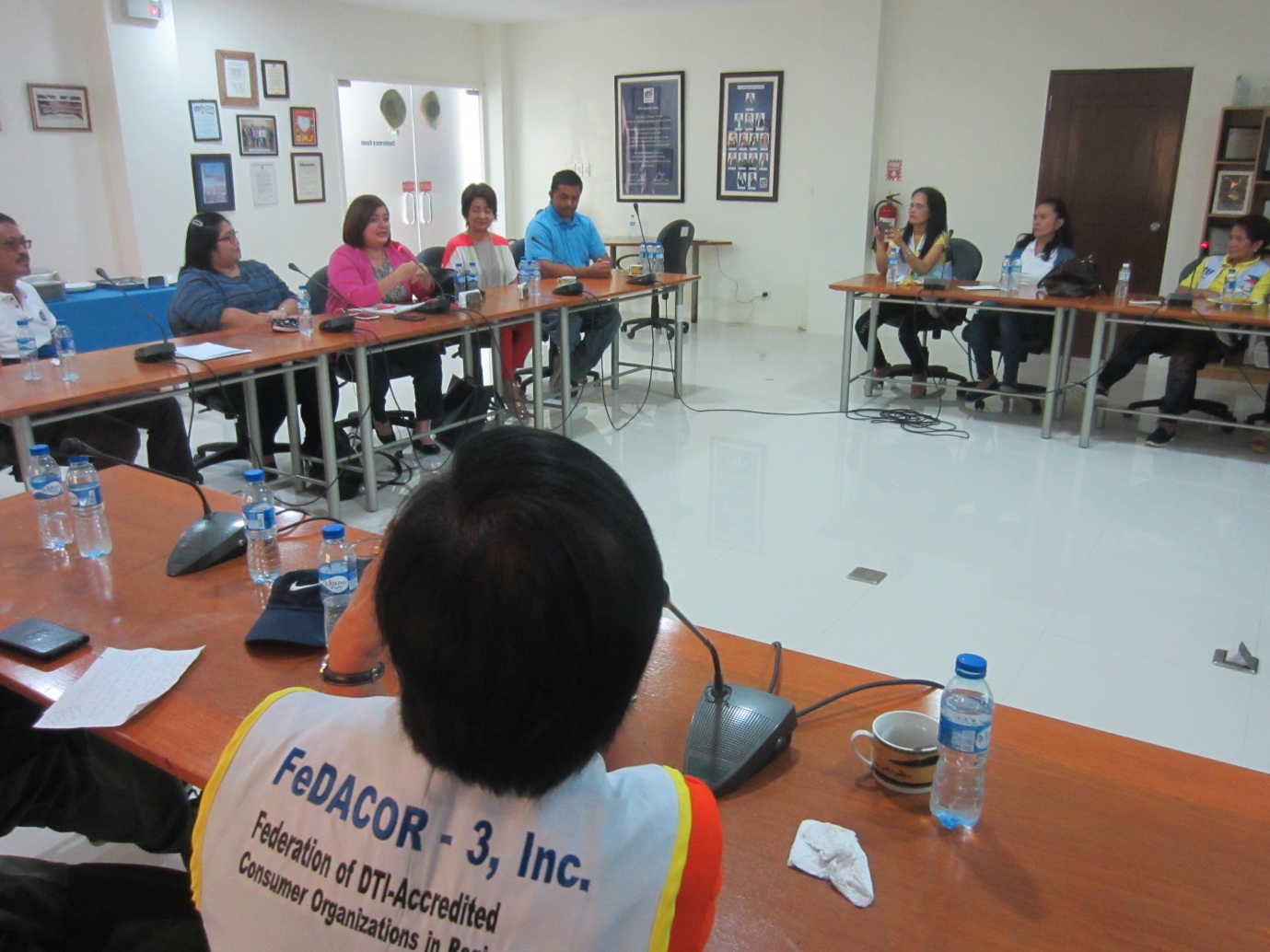 Photo of Atty Arauz of Panama visiting DTI-3