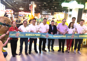 DTI joins the opening of first Potato Corner in Singapore