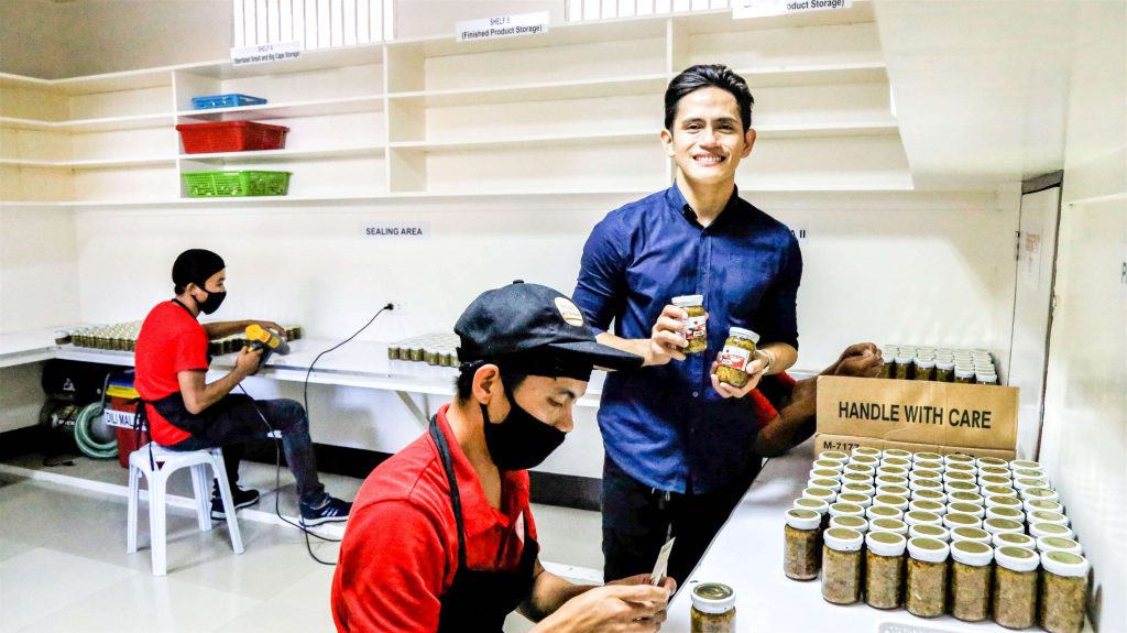 Rexaniel Saburnido is the owner of Pater Al-Kuwait restaurant known for the bottled palapa.