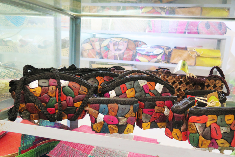 Some of TLMPC's other offerings, hand-crafted purses