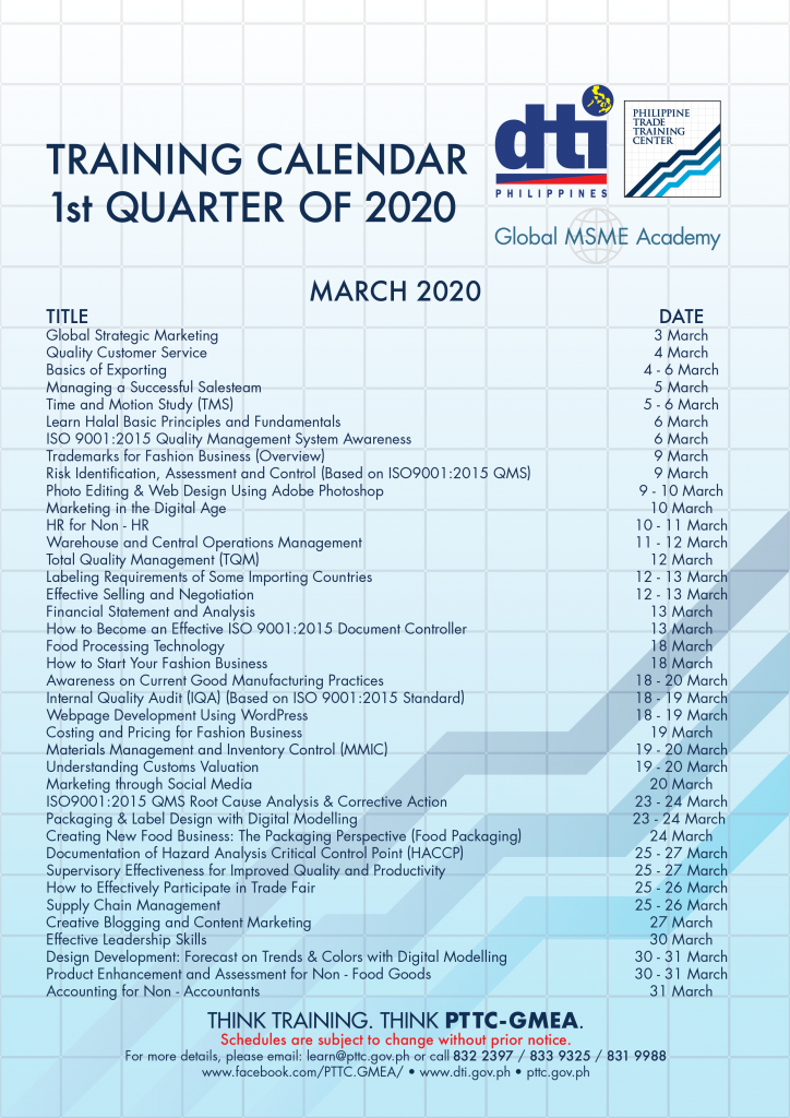 Advisories - 1st-qrtr