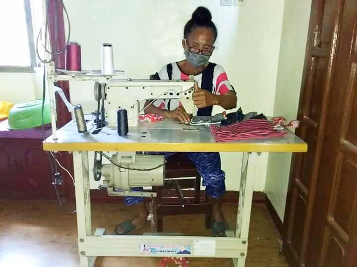 Kapampangan MSMEs sew reusable face masks for COVID-19 frontliners