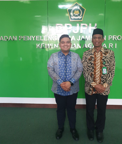 Philippine Commercial Attaché Jeremiah C. Reyes and BPJPH Head, Professor IR Sukoso