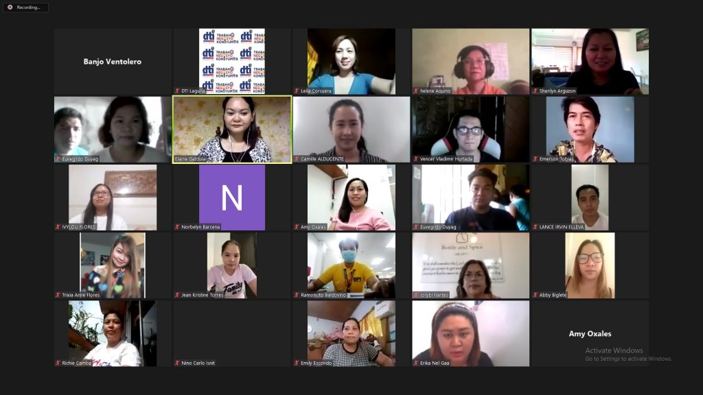 Zoom Participants Grid View