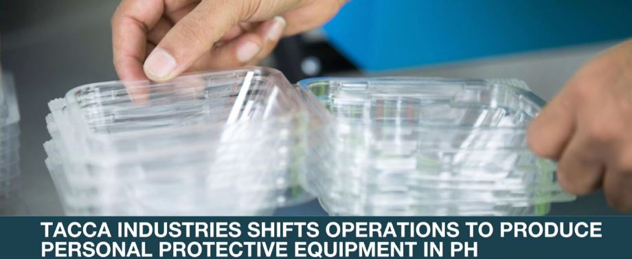 TACCA industries shifts operations to produce personal protective equipment in PH