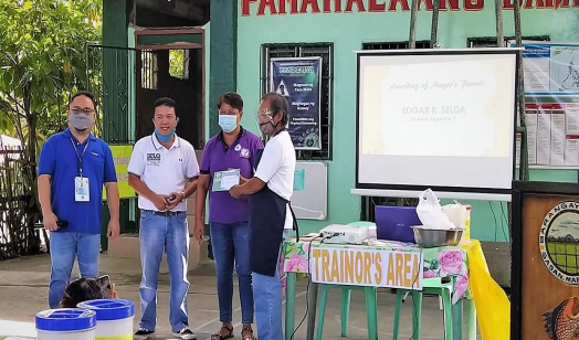 Awarding of business permit to the cooperative on September 01,2020