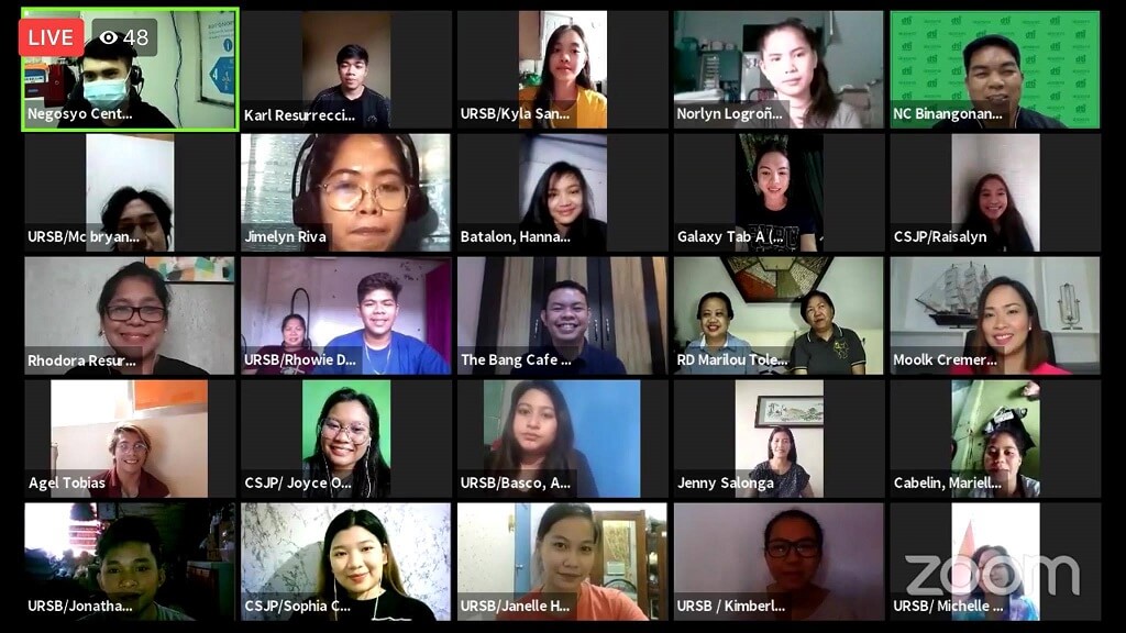 Zoom Participants Grid View