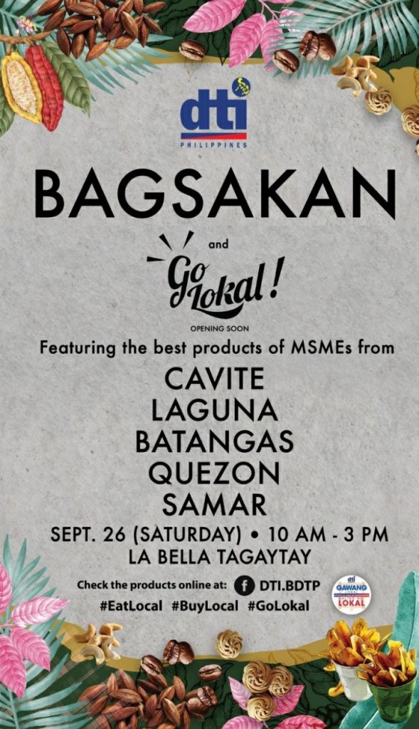 Activity Poster of Bagsakan and Go Lokal