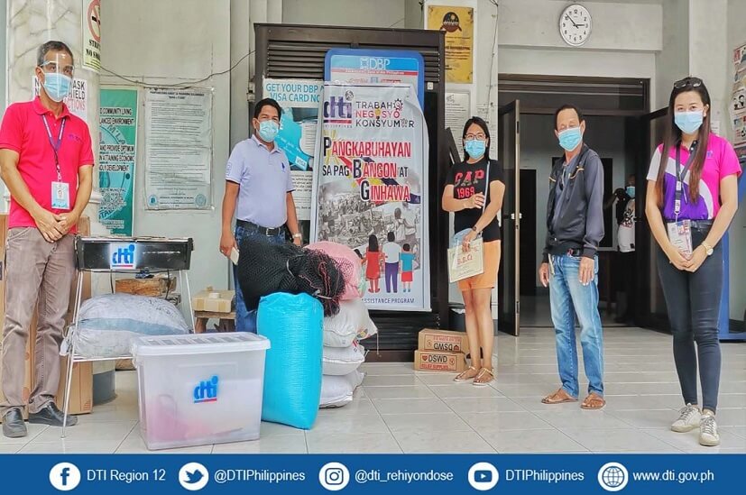 PPG beneficiary receives livelihood starter kit