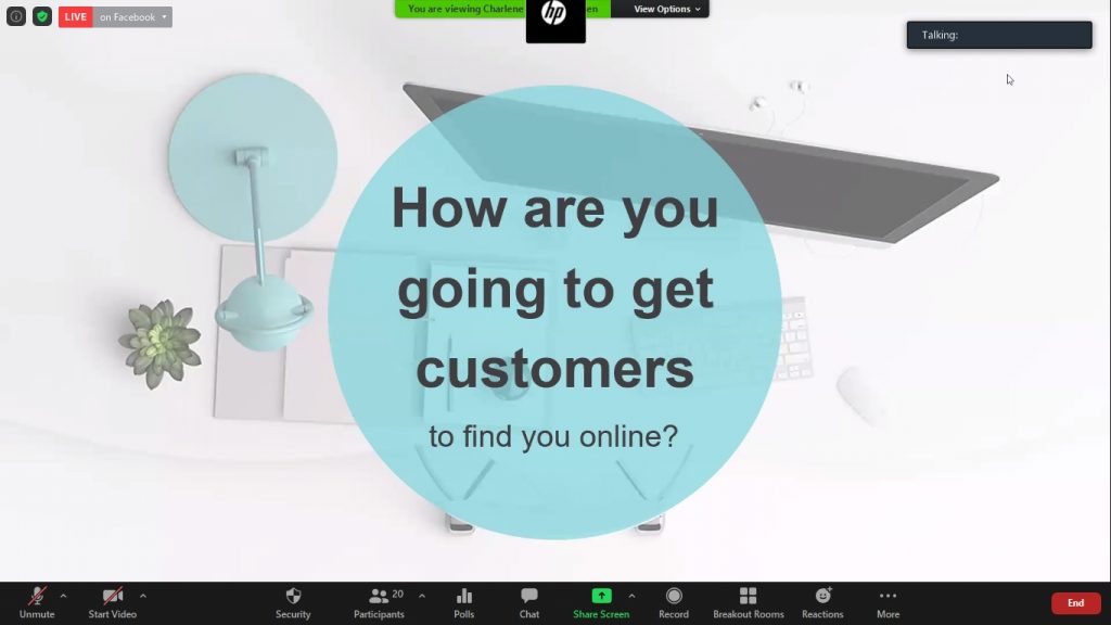 A Webinar Presentation on Zoom