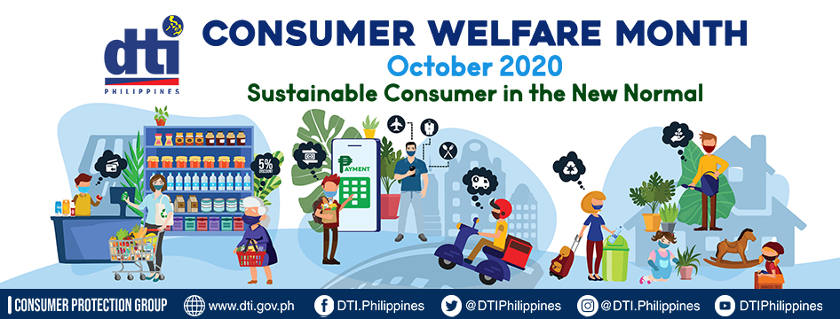 Official Consumer Welfare Month Banner
