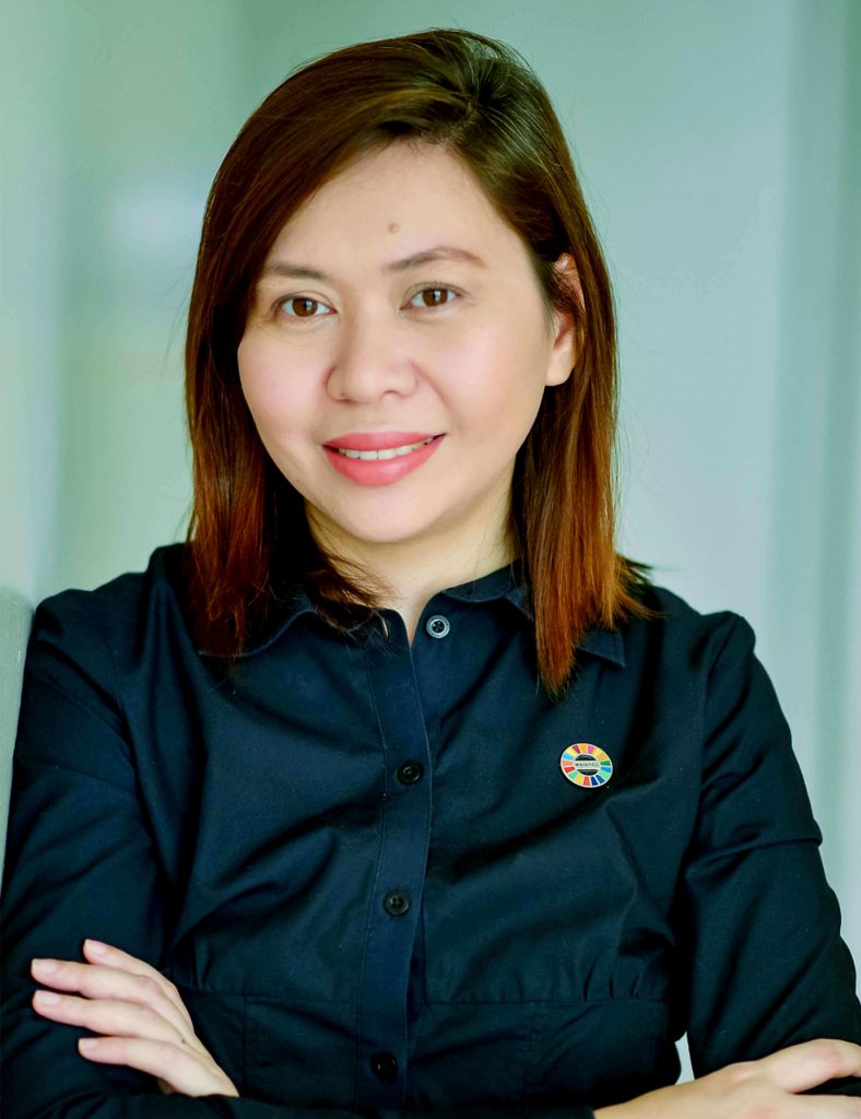 Ms. Camille Rose Albarracin, the founder of Everything Green Trading and Consulting.