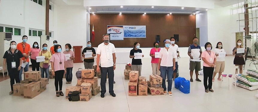 Negosyo Kits beneficiaries