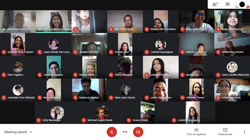 Webinar via Google Meet