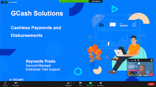 Cashless Training via Zoom