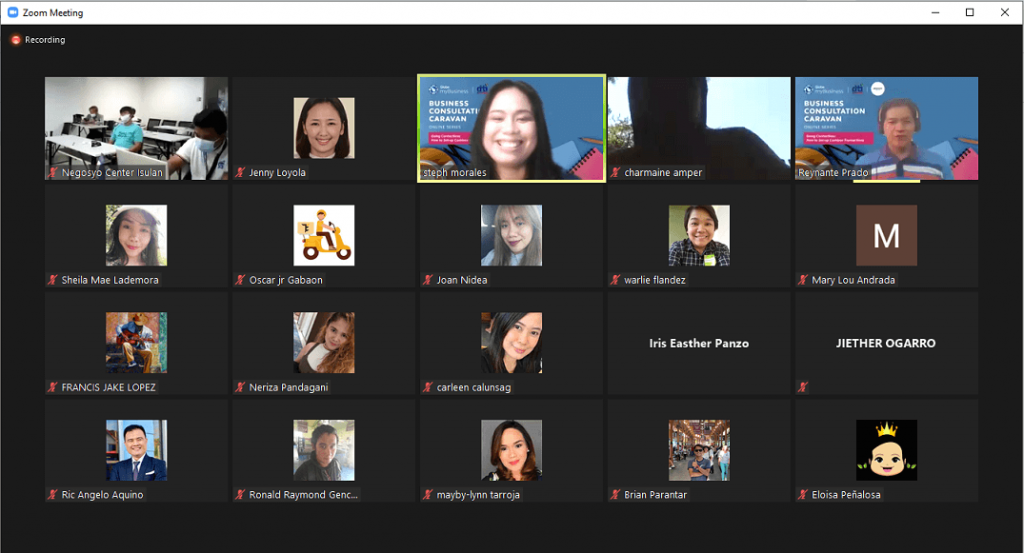 Cashless Training via Zoom
