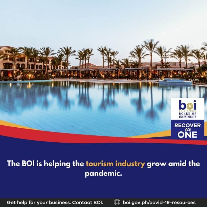 The BOI is helping the tourism indsutry grow amid the pandemic.