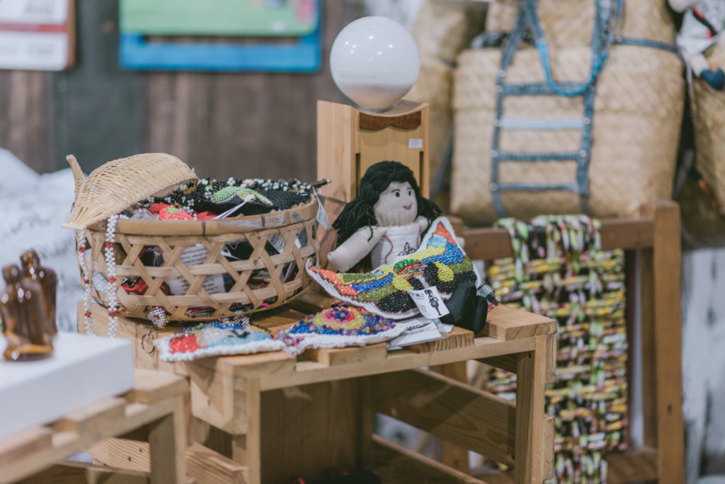 Purse and doll made from upcycled materials