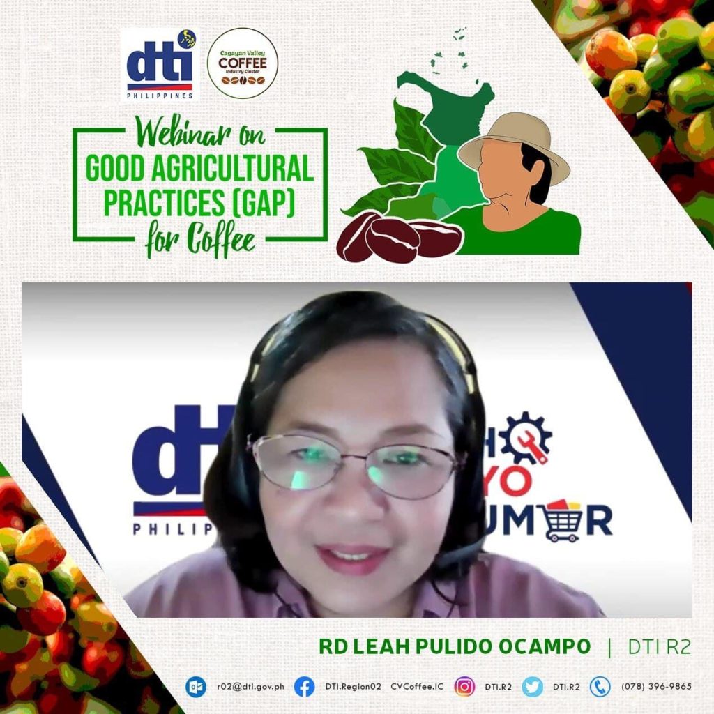 Regional Director Leah Pulido Ocampo delivering her message to the participants.