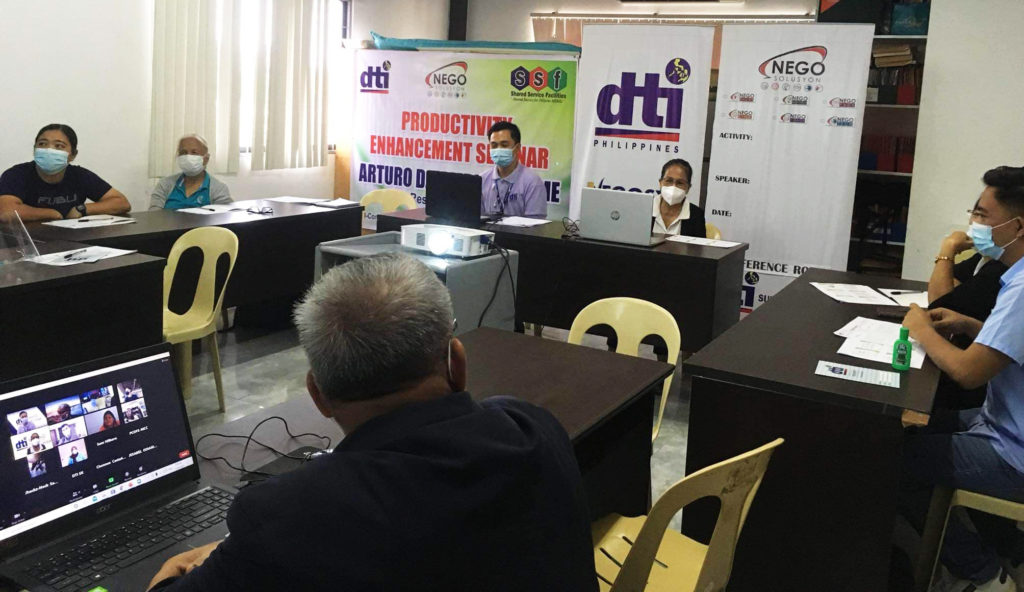 During the consultation-session on productivity enhancement seminar