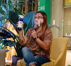 Caroline “Banig” Cipriano shared her experience as a woman-entrepreneur during the Philippine Information Agency’s Talakayan sa PIA.