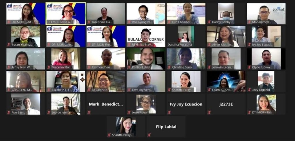 Sixteen entrepreneurs graduate in the Batch 14 of DTI’s Misamis Oriental’s Online EBLS.