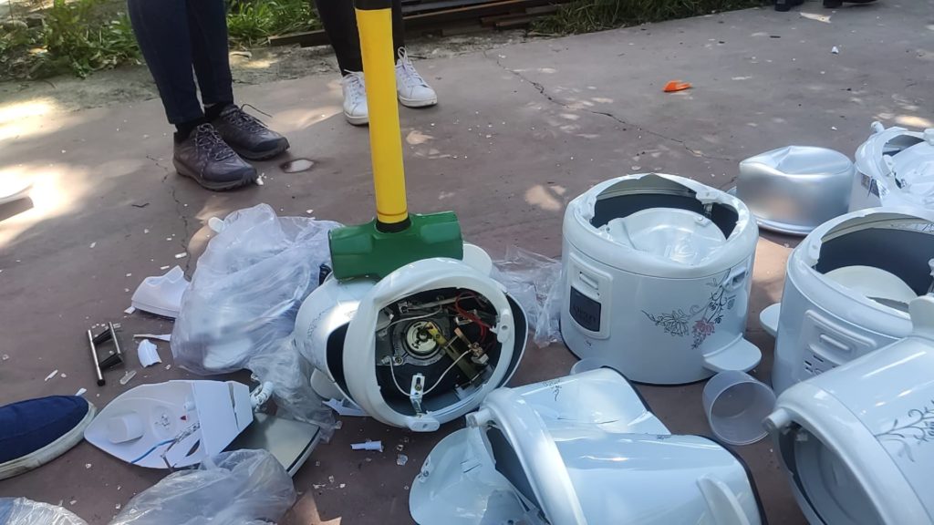 Destroyed uncertified products