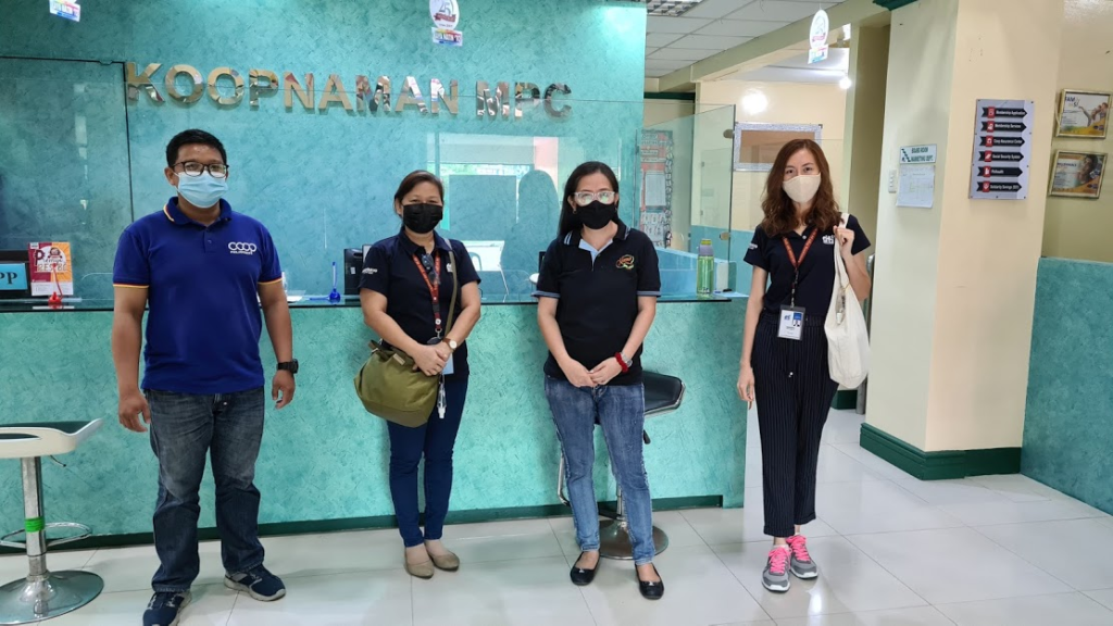 In photo: DTI Quezon SSF team for site visit and inspection of new location of KoopNaman MPC