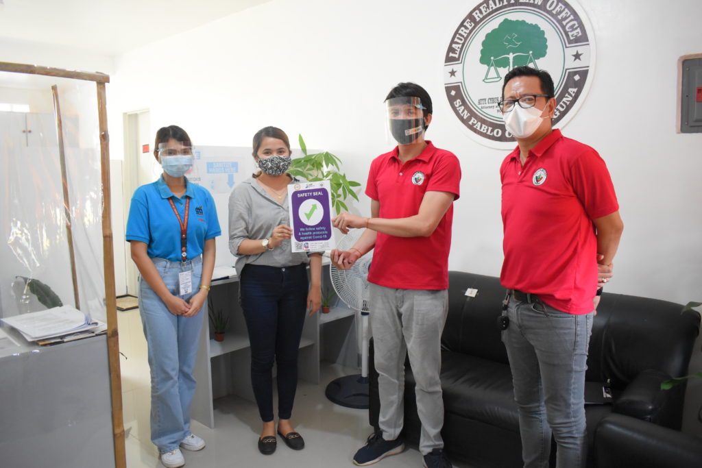 DTI Negosyo Center Dolores and LGU Dolores, Quezon conducts Safety Seal Inspection