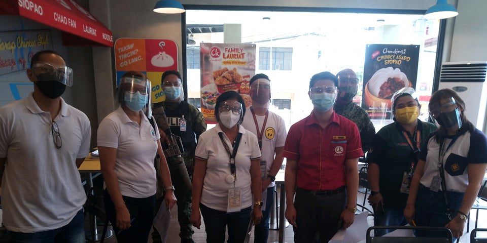 Negosyo Center Lucban together with LGU Lucban in conducting Safety Seal Certification Inspection