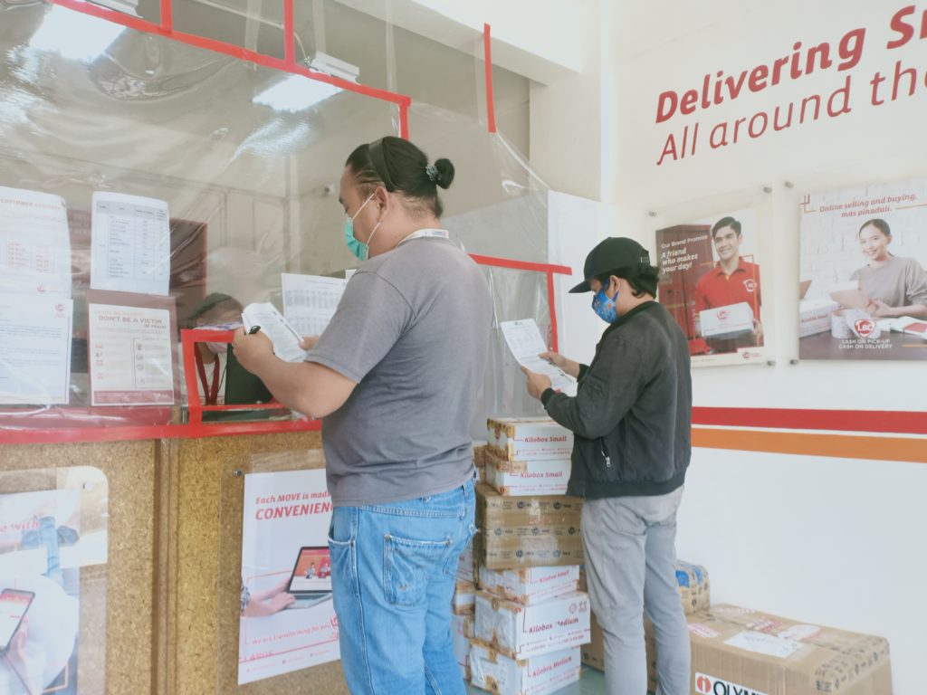 Negosyo Center Mulanay facilitated monitoring of LBC Mulanay last August 13, 2021