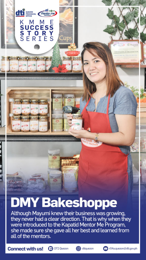Mayumi Delos Reyes, owner of DMY Bakeshoppe