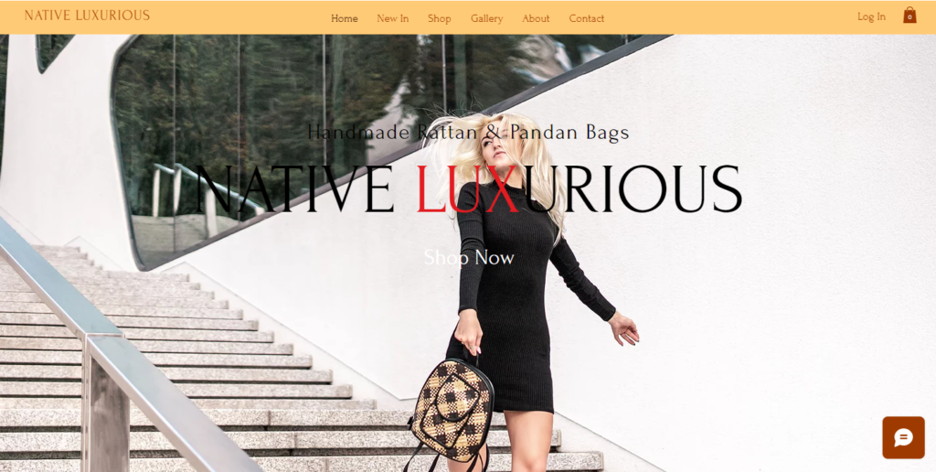 Screenshot of a website interface