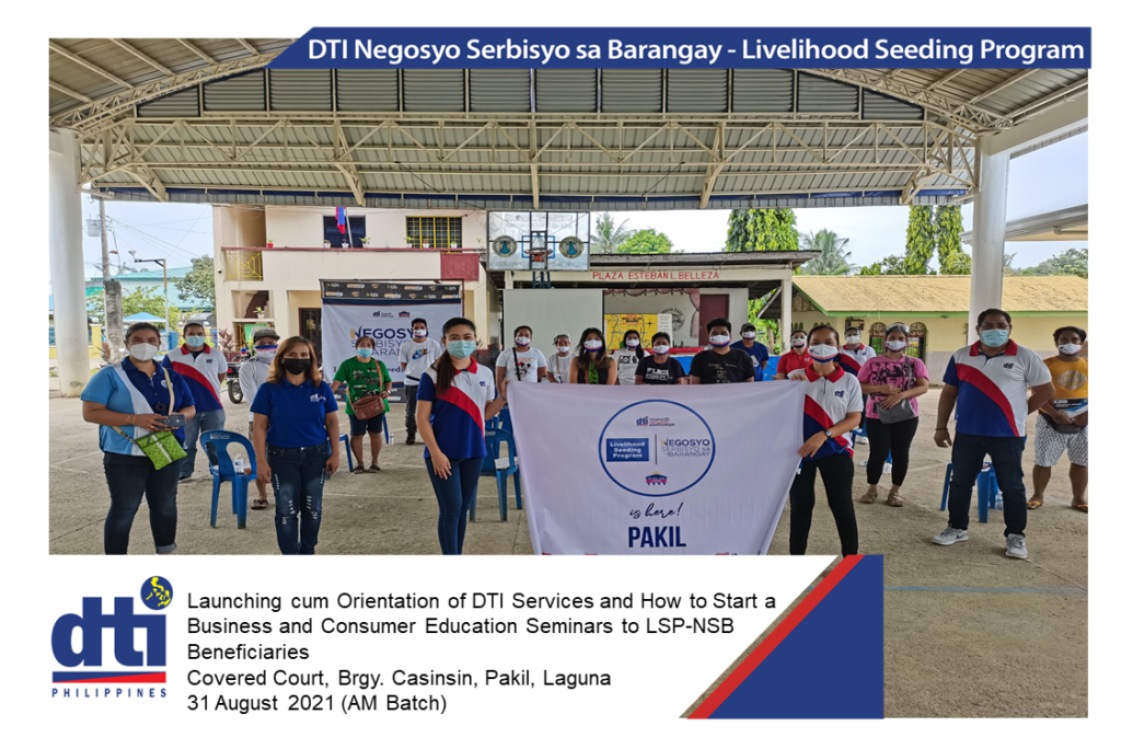 in photo: participants of Entrepreneurial and Consumer Education Seminar