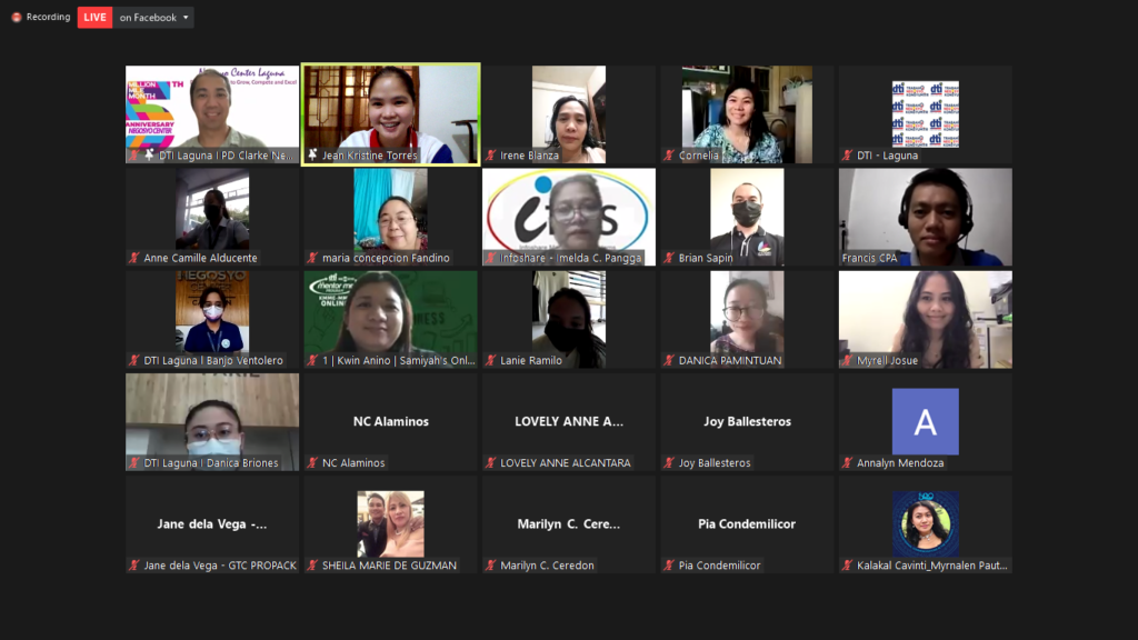 crowd shot of the participants of webinar on business tax