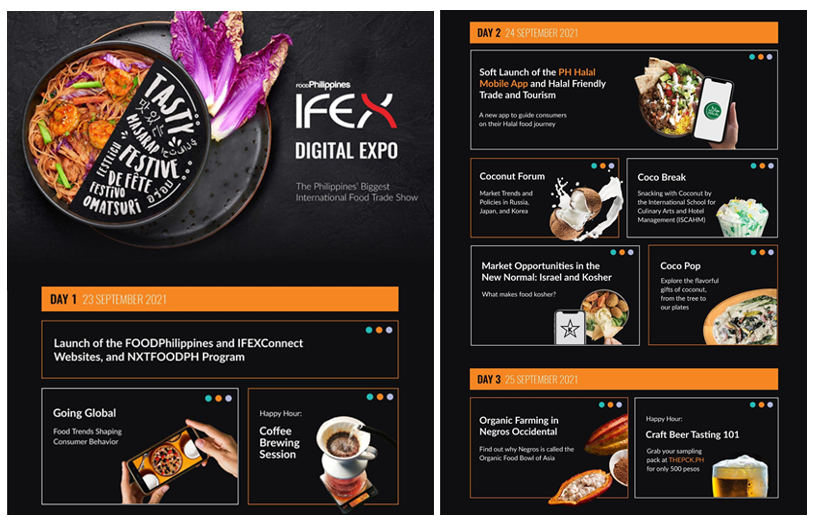 Program list of IFEX Digital Expo