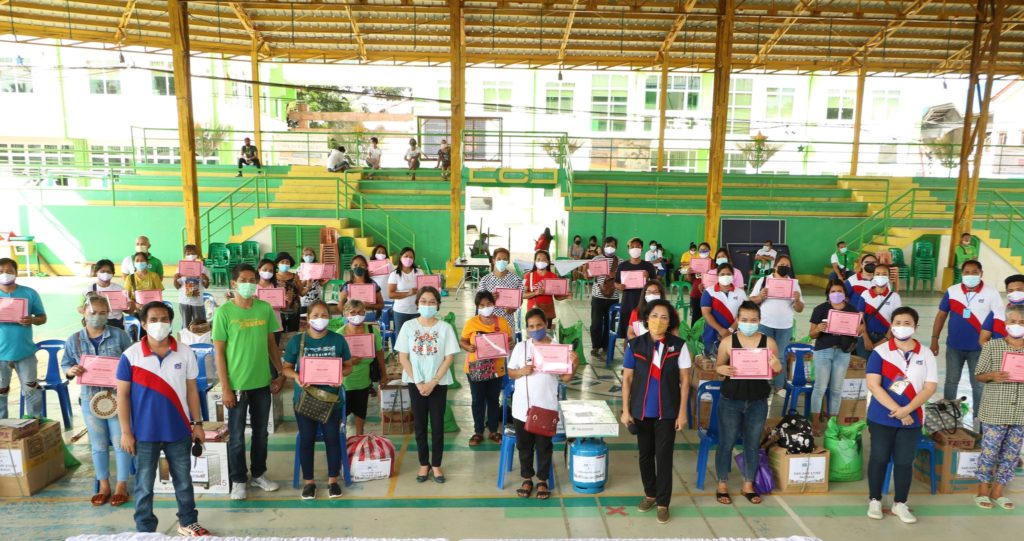 in photo: LSP-NSB Livelihood Kit Beneficiaries