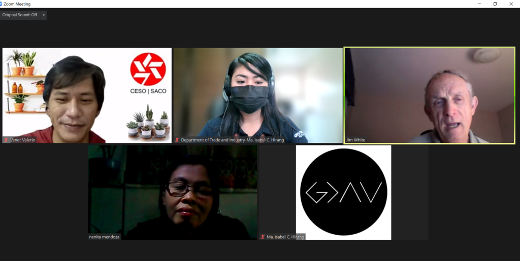 crowd shot of the participants of the virtual meeting