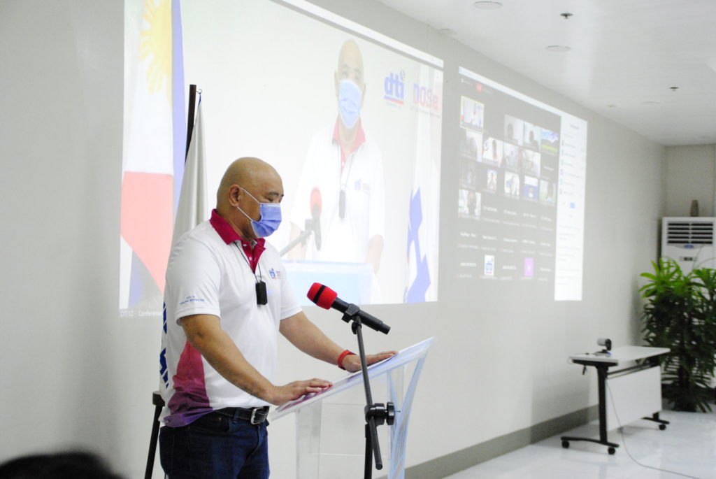 RD Jude giving speech