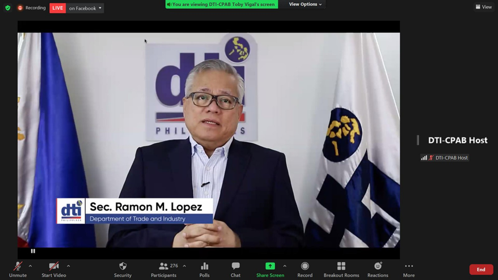 Photo of Sec Ramon M. Lopez