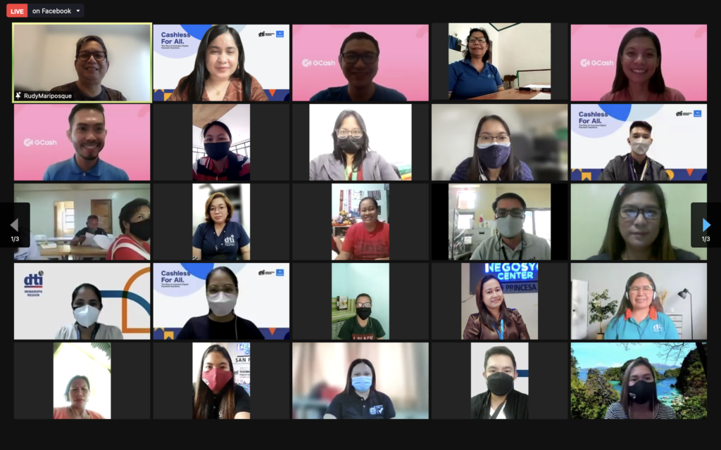 In photo: attendees of TODA cashless payment webinar