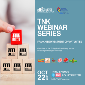 DTI invites overseas Filipinos to explore franchising investments