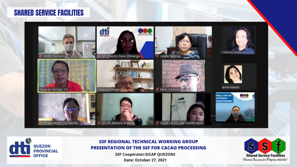 crowd shot of the participants of the virtual meeting