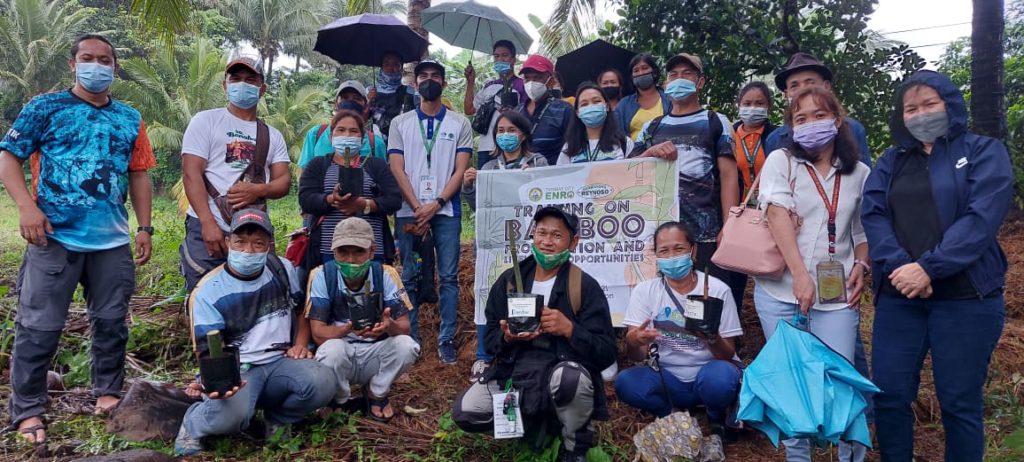 Group picture of Bamboo Propagation and Plantation Establishment and Maintenance and Livelihood Opportunities Training Attendees