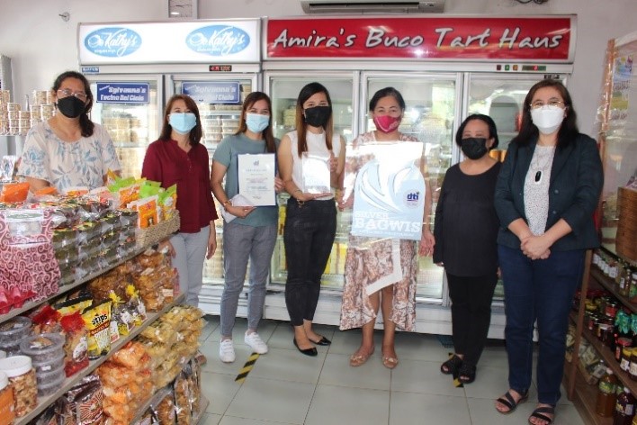 Photo from left to right: Ms. Analyn S. Varias, PD Revelyn A. Cortez, Ms. Sheanne Marquez, Ms. Aisa V. Erni, Ms. Virginia D. Malipol,
RD Marilou Q. Toledo, Ms. Lilibeth R. Chavez