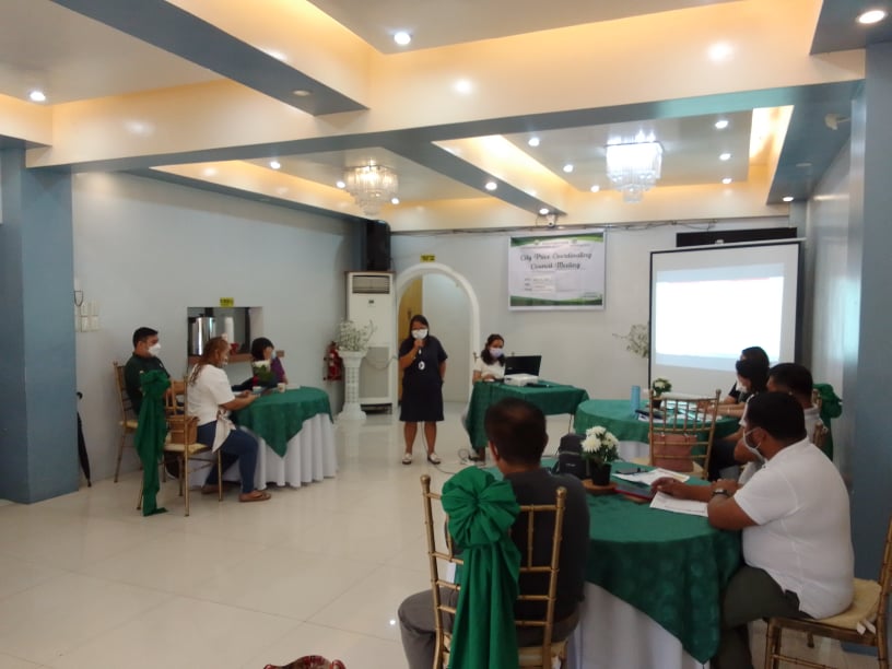 in photo: Group discussion for Agriculture sectors attendees