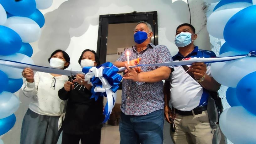 in photo: Ribbon Cutting Ceremony of the newly established Negosyo Center