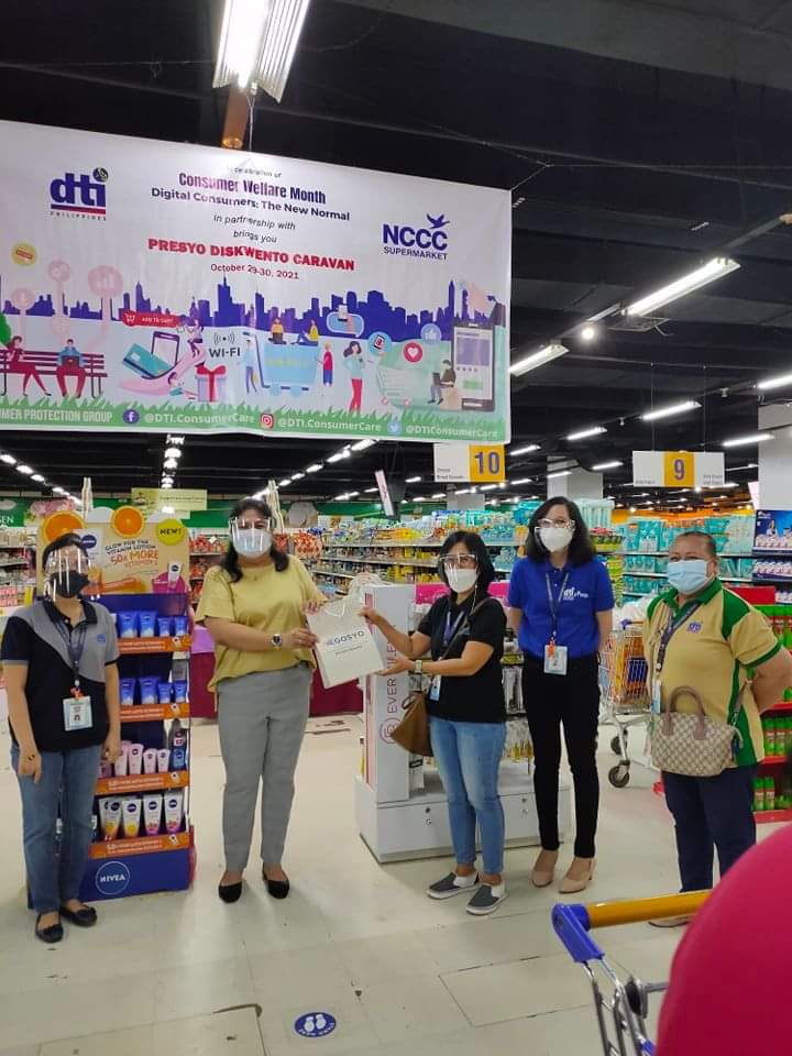 Presyo Dikswento Caraan at a supermarket